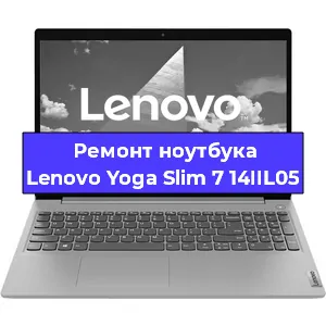 Замена петель на ноутбуке Lenovo Yoga Slim 7 14IIL05 в Перми